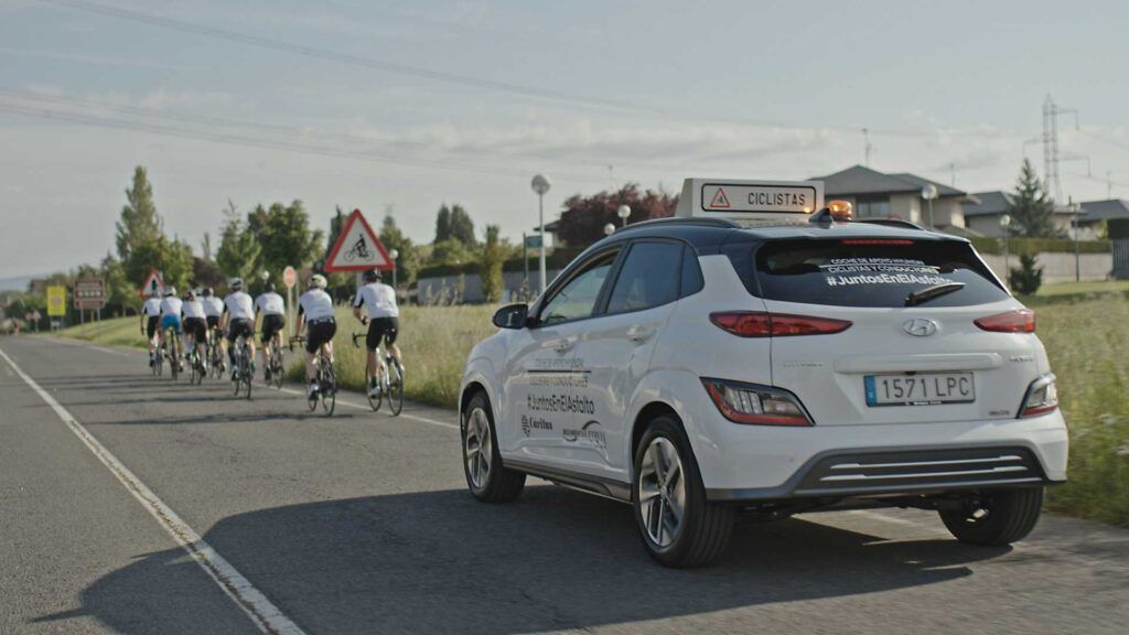 Hyundai Motor apoya una vez más el ciclismo a través de #JuntosEnElAsfalto