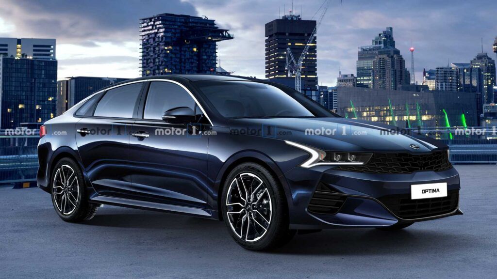 Kia Optima 2020, que podría ser la nueva berlina