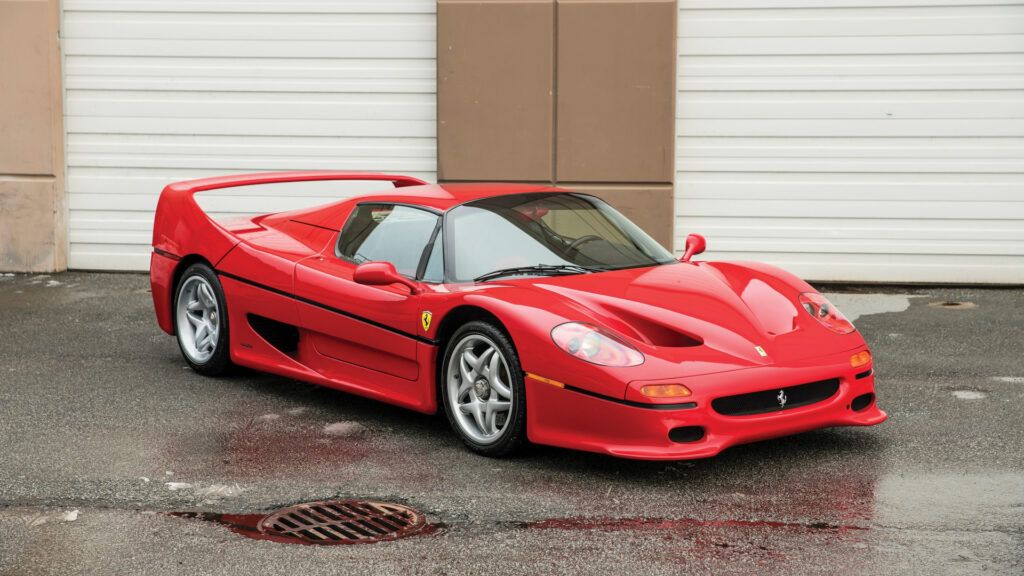 El Ferrari F50 1995 de Mike Tyson a la venta