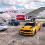 El Camaro, Aventador, SLS AMG y Mustang de Transformers aportan 2 millones de dólares