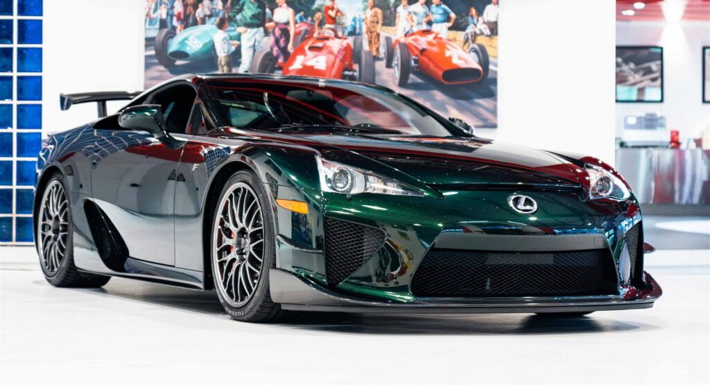 El Lexus LFA Nürburgring Edition más clásico se vende por $ 1,1 millones