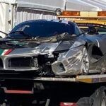 Ferrari FXX K Evo se estrelló en el evento Mugello Track Day