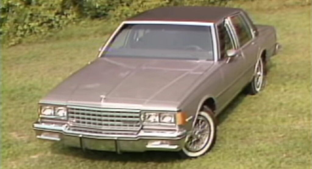 Grande, simple, barato, hay razones para que le guste el Chevrolet Caprice Classic de 1984