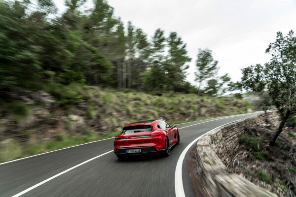 Prueba del Porsche Taycan Sport Turismo GTS
