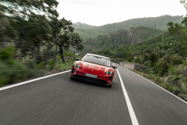 Prueba del Porsche Taycan Sport Turismo GTS