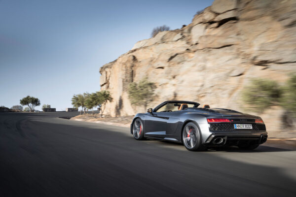 Prueba Audi R8 Performance RWD 2021 - Precio: + 0 rublos.