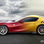 Ferrari F12tdf y Ferrari 812 Superfast, comparación de fotos