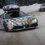 Así hace el Ferrari 488 GTB esquiando en la nieve