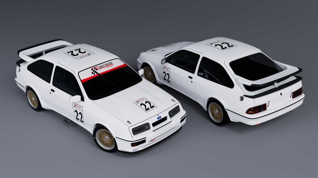 ¡Vuelve el legendario Ford Sierra RS500 Cosworth de carreras!