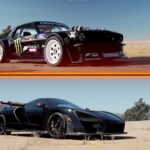 Mustang Hoonicorn de Ken Block celebrado en el McLaren Senna