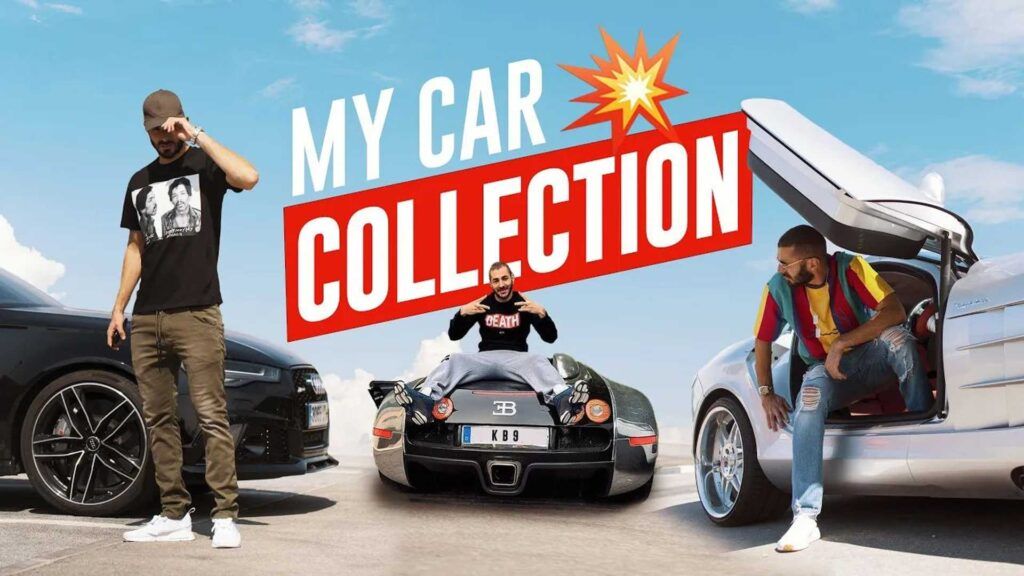 La increíble colección de coches de Karim Benzema