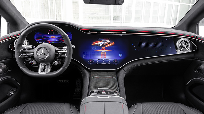 Mercedes-AMG EQS 53 4MATIC + (2022) - fotos del interior -Fotos de Mercedes eqs 2022