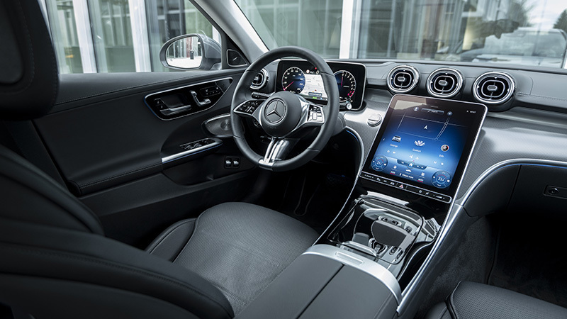 Mercedes-Benz Clase C Plug-in-Hybrid (2022) - imagen interior -Fotos del Mercedes Clase C 2021