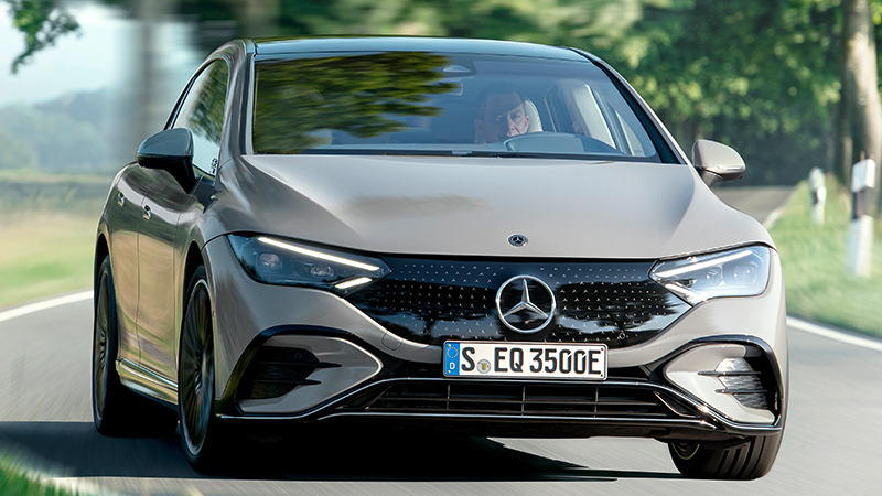 Fotos exteriores del Mercedes-Benz EQE (2022). Fotos del Mercedes eqe 2022