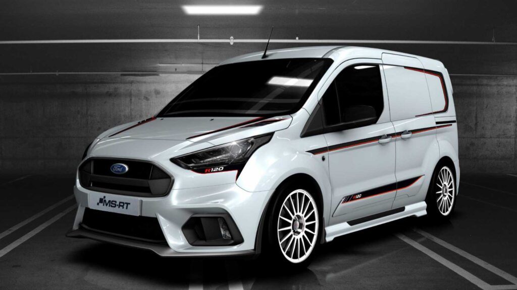 MS-RT Ford Transit Connect R120: representante artos a la carrera