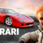 Rosberg conduce un Ferrari F40 para celebrar su éxito en YouTube