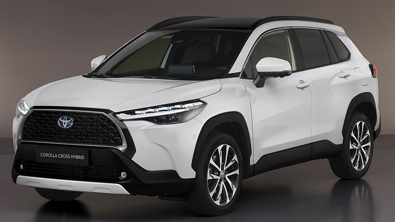 Toyota Corolla Cross (2023) -blanco - Fotos de los SUV Toyota Corolla de 2023.