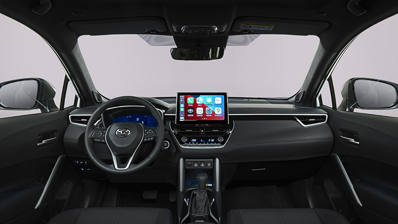 Tablero de Toyota Corolla Cross (2023) - Fotos de los SUV Toyota Corolla de 2023.