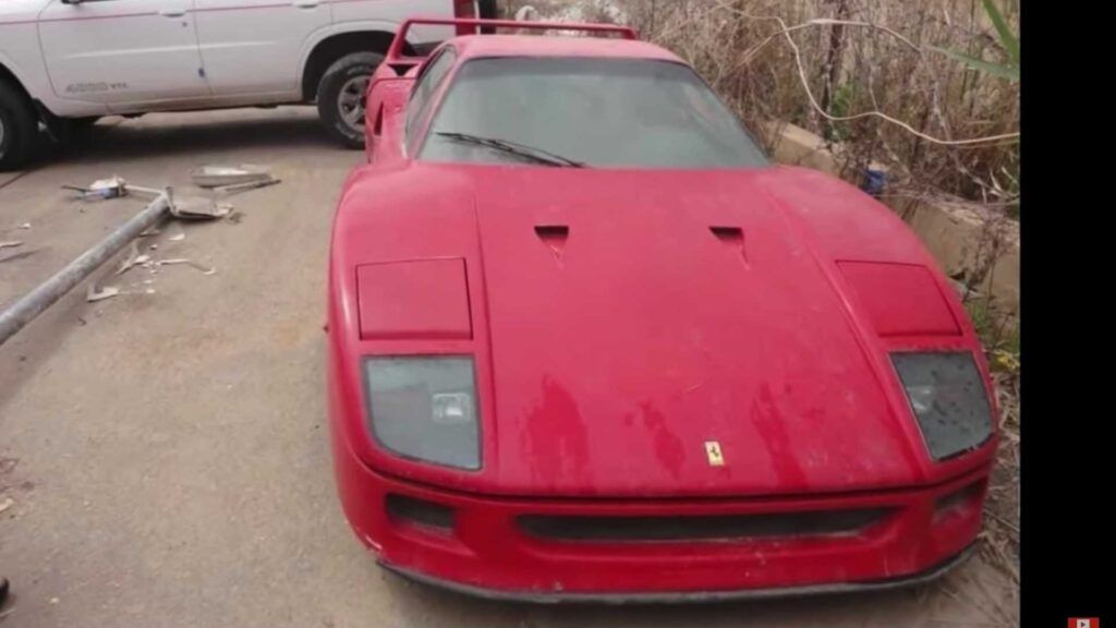 ¿Apareció el Ferrari F40 abandonado del hijo de Saddam Hussein?