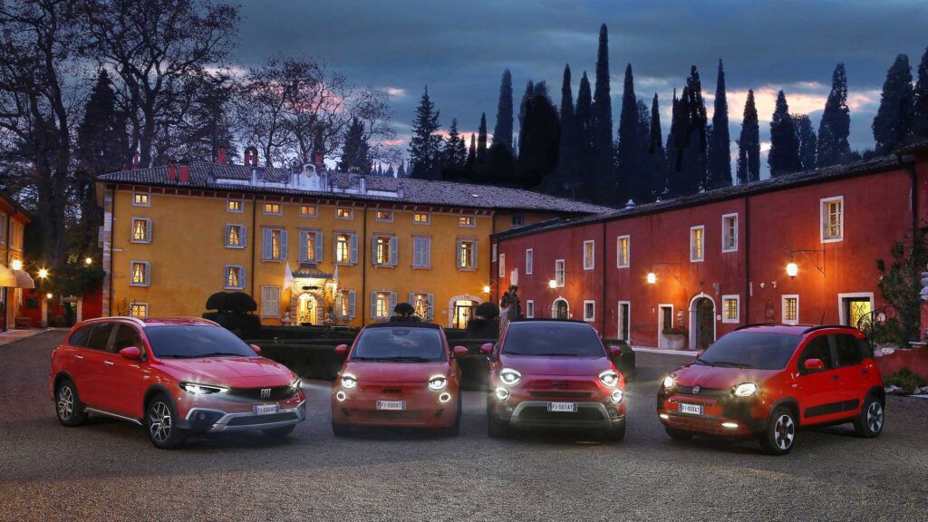 Fiat RED, toda la gama roja para la pandemia