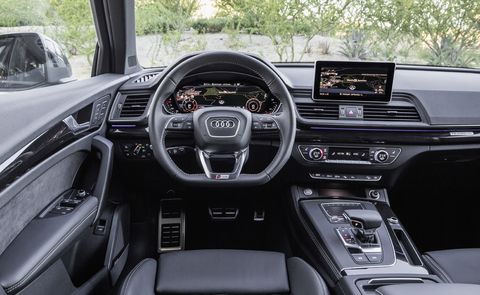 Interior del Audi Q5 2020 Interior del Audi Q5 2020