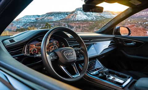 Interior del Audi Q8 2020 Interior del Audi Q8 2020