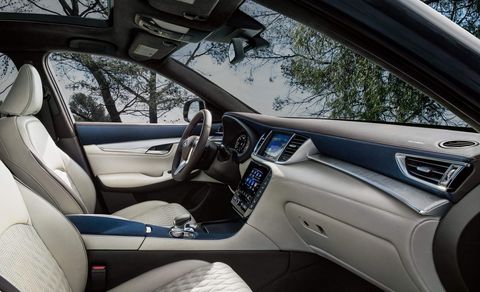 Interior de Infiniti QX50 2020 Interior de Infiniti QX50 2020