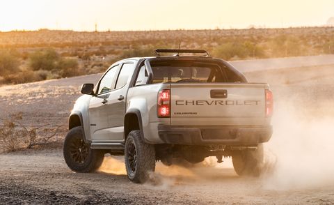 2021 Chevrolet Colorado parte trasera 2021 Chevrolet Colorado puesto
