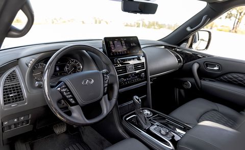 Interior de Infiniti QX80 2022 2022 Infiniti qx80 interior