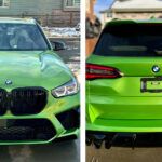 Actualmente, la única carrera individual Java Green BMW X5 M en el mundo