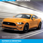 Características del Mustang 2018 filtradas: ¿exóticos estadounidenses?