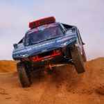 Carlos Sainz confirma su liderazgo del Team Audi Sport en el Dakar 2022.