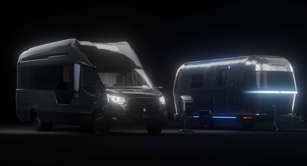 THOR anuncia una innovadora autocaravana eléctrica y remolque de viaje