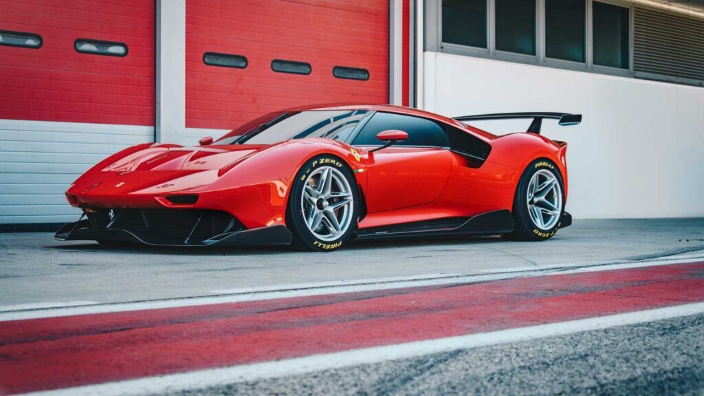 Ferrari P80/C: Inspirado en los mejores «runners» de la marca.