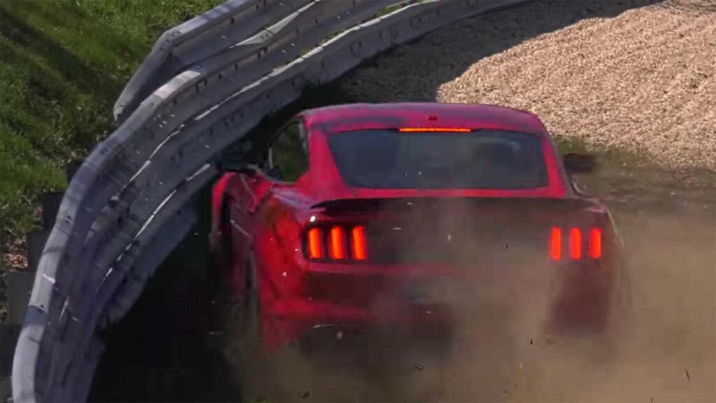 Accidente del Ford Mustang Shelby GT350 en Nürburgring