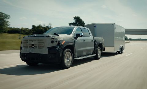 2022 GMC Sierra prototipo de automóvil 2022 gmc sierra prototipo de coche