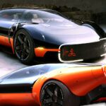 El Mitsubishi Eclipse EV 2030 es un estudio de diseño no oficial que se divide en dos partes