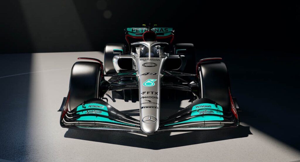El plateado es el nuevo negro cuando Mercedes presenta el W13 para el Campeonato de F1 de 2022