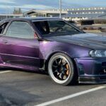 Este tipo dejó caer una carrocería Nissan Skyline R34 en un R35 rescatado y esta es su primera prueba de manejo