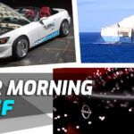 Nuevos vehículos eléctricos de Nissan e Infiniti, un Honda S2000 con Tesla y un barco en llamas con Porsche: tu briefing matutino