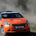 como el Peugeot 208 R2 de la Peugeot Rally Cup Ibérica