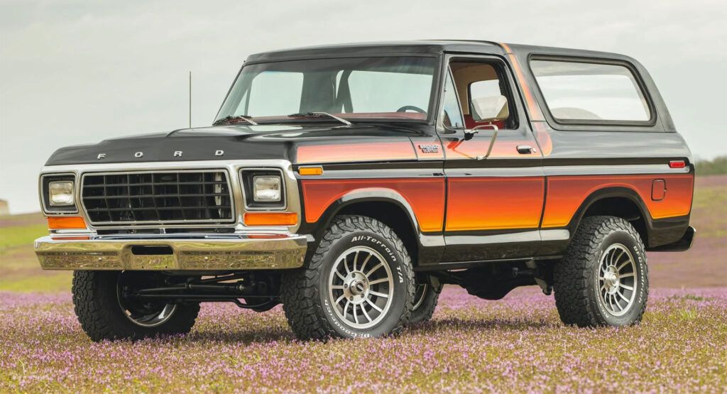 1979 Ford Bronco Restomod tiene un Coyote V8 y un precio de seis cifras