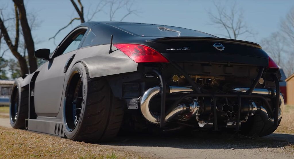 Apostamos a que nunca has visto un Nissan 350Z biturbo como este