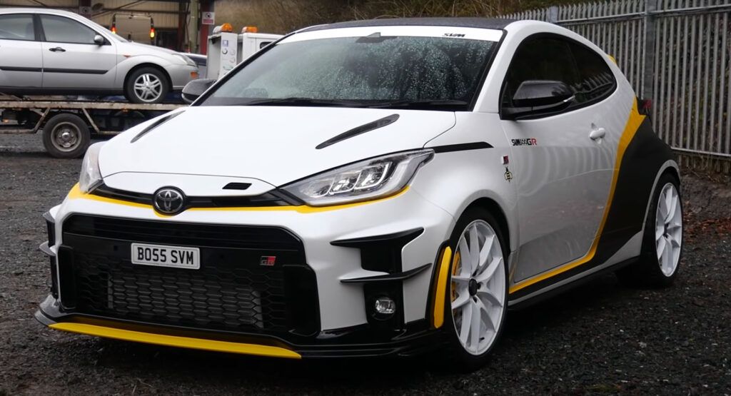 El salvaje Toyota GR Yaris tiene 500 hp y frenos Nissan GT-R