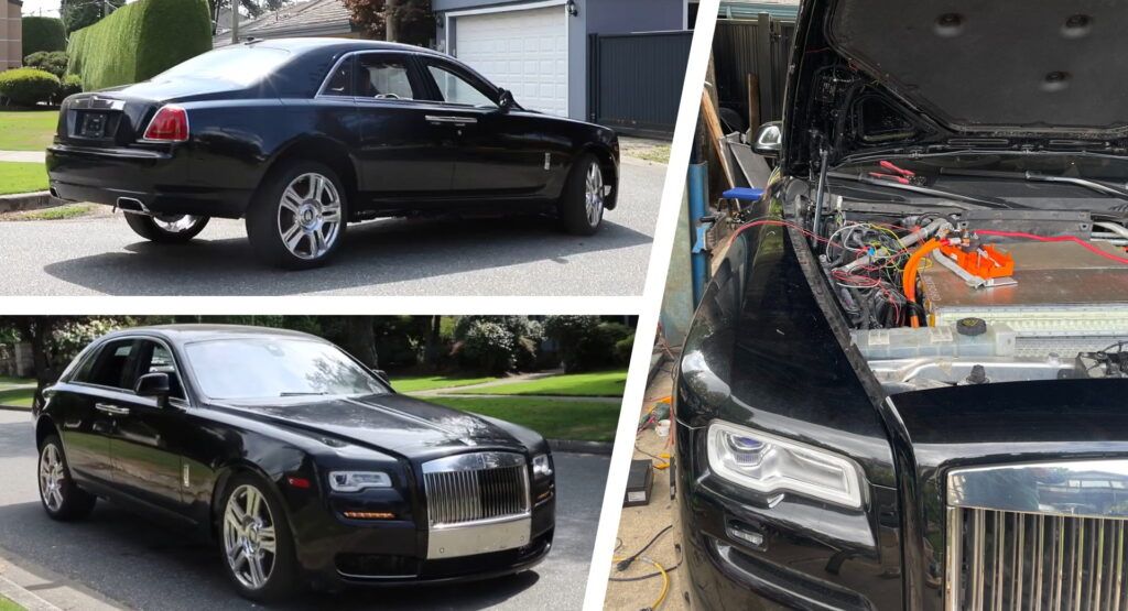 Empresario canadiense vende casa para financiar su propio proyecto Rolls-Royce Electromod