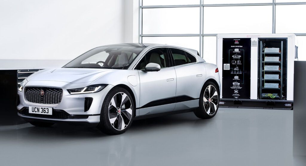 Jaguar usa viejas baterías I-Pace para crear una unidad de almacenamiento de 125kWh