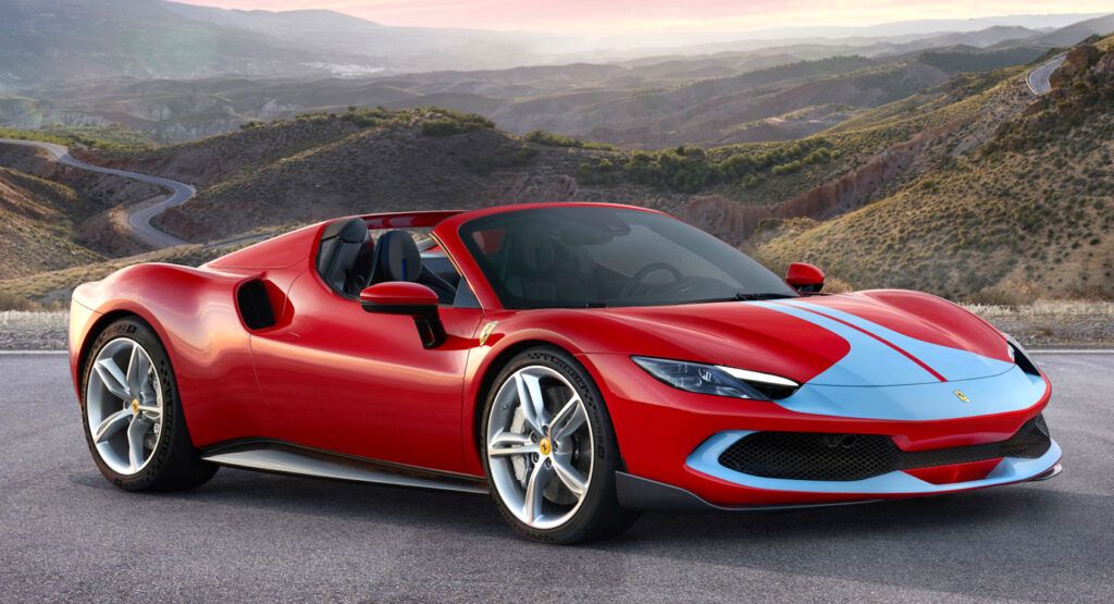 2023 Ferrari 296 GTS Hybrid es una máquina de bronceado con 819 hp