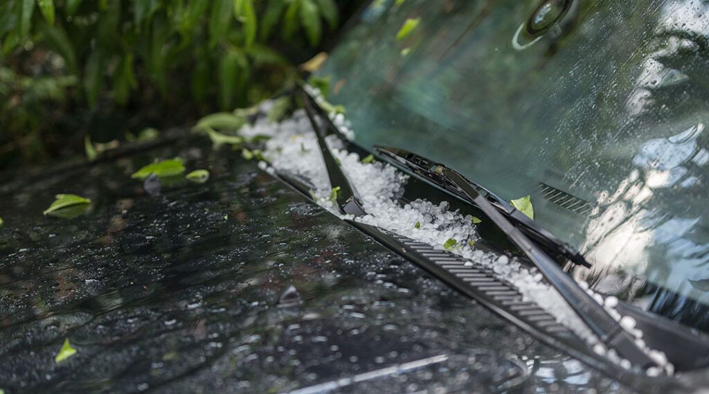 Prepárate para el granizo Carriles de vida