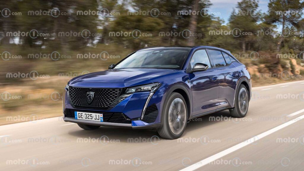 Imagina el futuro Peugeot 4008, un SUV coupé