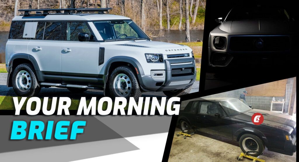 2023 Land Rover Defender 30th Ann., 1987 Buick GNX Barn Find y Mercedes Will.I.AMG: su informe matutino